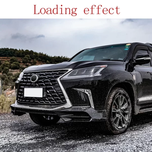 LX570 Old to New Appearance  Interior Upgrading and Refitting Lexus LX570 Old to New TRDd  Front&Rear Bumper  Head Light - Image 4