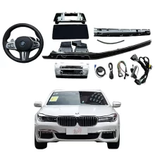 Applicable to BMWw 7 Series Center Console Interior One to One Upgrade 730 740 LCD Screen Steering Wheel Accessories Refit