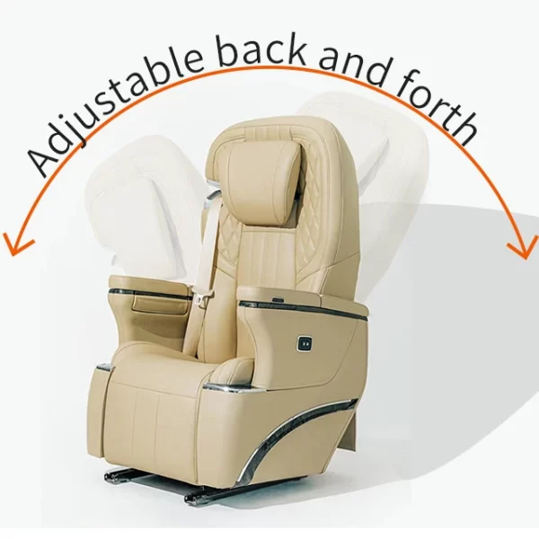 Alphard Vellfire VITO V250 V260 W447 Aviation Seat Middle Row Seat Heating Massage Ventilation Business Car Seat - Image 5