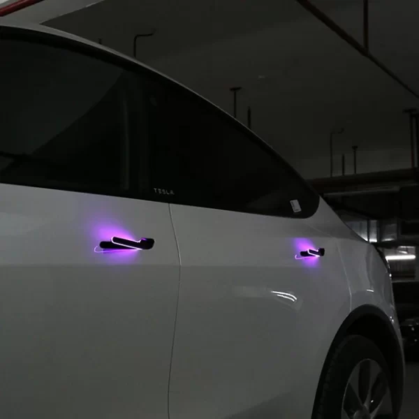 Suitable for Teslaa Model 3/Y 5th Generation Intelligent Electric Handle Touch Sensing Colorful Door Handle Accessories - Image 5