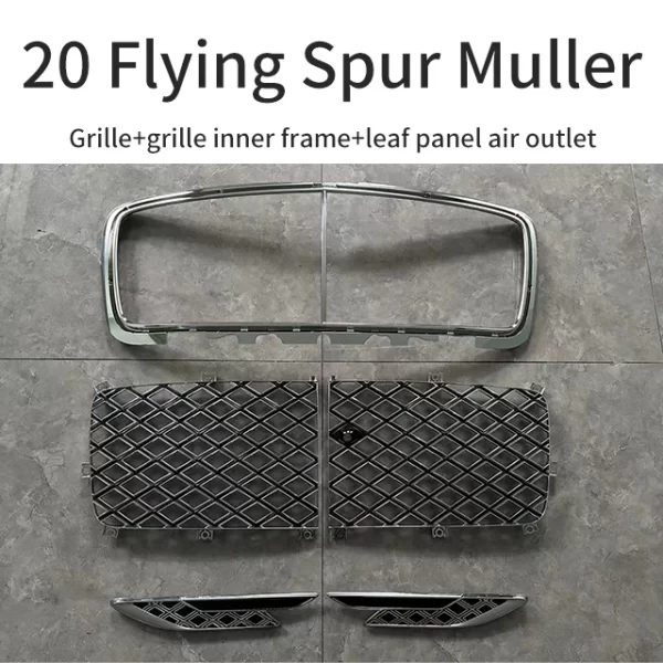 Applicable to Bentleyy 20 Flying Spur 20 GT, Bentayga, Grille, Inner Frame, Leaf Plate, air Outlet Modification - Image 2