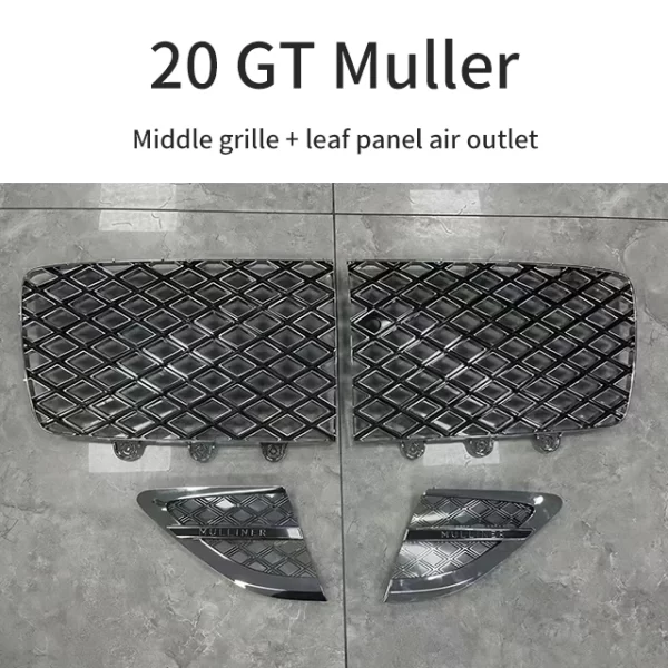 Applicable to Bentleyy 20 Flying Spur 20 GT, Bentayga, Grille, Inner Frame, Leaf Plate, air Outlet Modification - Image 3