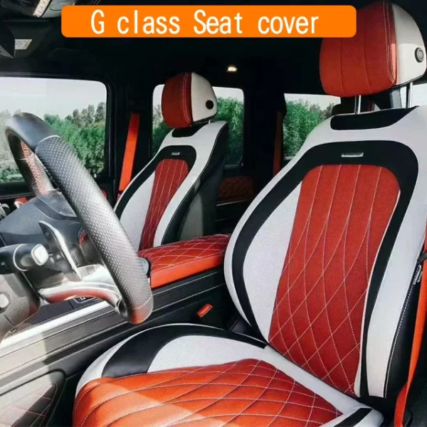 Seat Cover Seat Covers Seat Leather G Class G350g500g550  G63  G65 Big G - Image 4