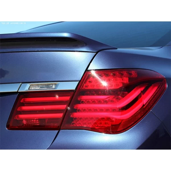 BMWw 7 Series F F02 Upgrade 13-16 Front and Rear Bumper Front Lights Tail Lights Rear Lip Body Kit Old Model Upgrade New - Image 4
