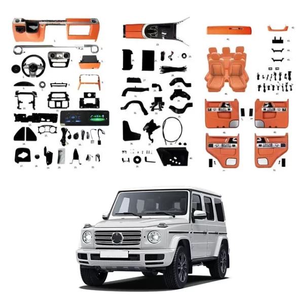 G Class Interior Old to New Central Control Seat Interior Kit for  G350g500g550 Upgrade to G63 / G65