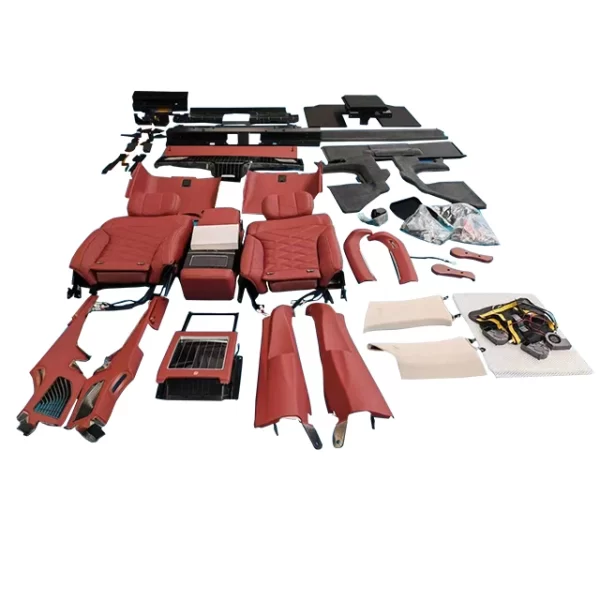 Applicable to BMWw X5 X5L Modified Administrative Five Seat to Four Seat X5 Rear Electric Saddle Sofa Bed Small Table Board