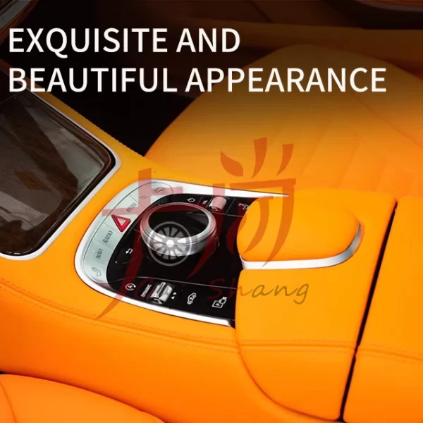Applicable to Benzz S-Class W221 Upgrade W222 Interior Old to New Instrument Panel Seat Leather Cover Modification - Image 3