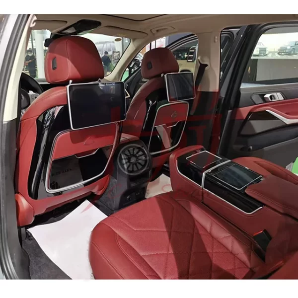 Applicable to BMWw X5 X7 5 Series Small Table Electric Table, Folding Table With Wireless Refill Cup Holder in the Rear Seats - Image 4