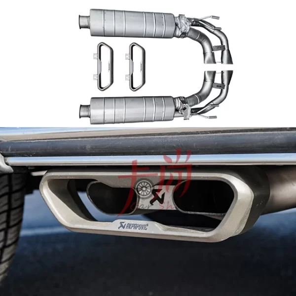 Applicable to Benzz Big G, G-Class,  W464 1:1 Akrapovicc Exhaust, Modified with Titanium Alloy Material Exhaust Scorpio Exhaust - Image 2