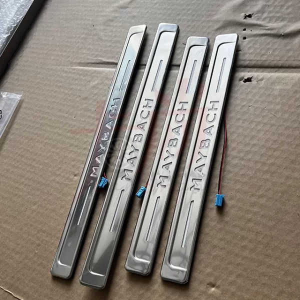 Applicable to Mercedes-Benzz S Class W222 External Doorsill protection Strip New Welcome Pedal W222 Maybach Threshold Strip - Image 5