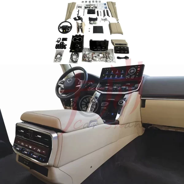 Applicable to 08-21 Land Cruiser LC200 Interior Upgrade LC300 Interior Center Control Steering Wheel Armrest Box Modification - Image 2