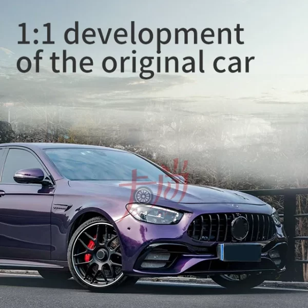 Applicable to Benzz E-Class W213 Upgrade E63S AMG Wide Body Surround Kit Front and Rear Bumper Headlight Assembly Modification - Image 5