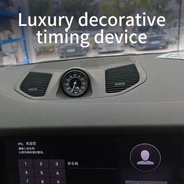 Suitable for the Undamaged Installation of the Central Control Clock Timing Device of Porschee 24 Cayennee Stopwatches - Image 4