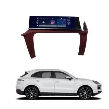 Applicable to 18-22 Porschee Upgrade 2024Co pilot Entertainment Screen Passenger Touch Entertainment Screen Modification