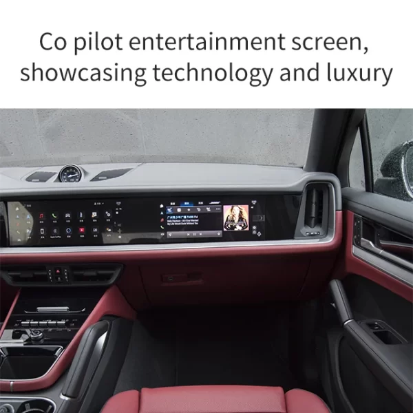 Applicable to 18-22 Porschee Upgrade 2024Co pilot Entertainment Screen Passenger Touch Entertainment Screen Modification - Image 5