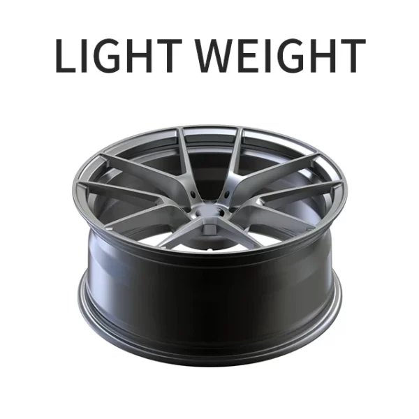 Applicable to BMWw M3 Car Rim Forged Wheels,   Silver Fully Coated Lightweight Wheel Modification Wheel Nave - Image 4