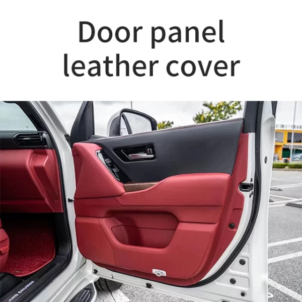 Applicable to Land Cruiser LC300 Seat Leather Cover, Made of Genuine Leather Material,  Seat Leather Cover for All Vehicles - Image 3