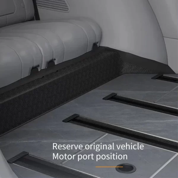Applicable to AITOo M9  Non-destructive Aviation Aluminum Floor, Marble Patterned Floor Mats, Trunk Mats, Interior Accessories - Image 3