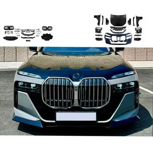 Applicable to BMWw 7series F02 Upgrade Old Car to New G70 Auto Full Body Kit Parts System Exterior Accessories - Image 2