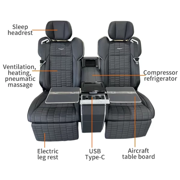 Applicable to Escalade Lincolnn Navigatorr Aviation Seat Printed Floor Modification Kaired President Set - Image 3