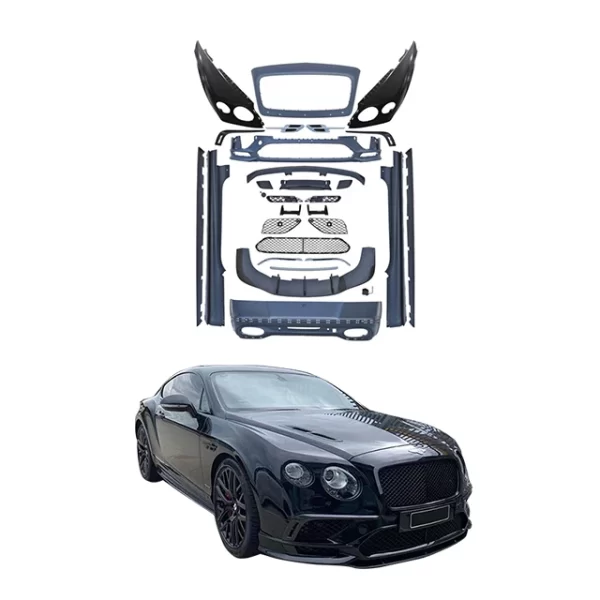 Applicable to Bentleyy 12-15 Continental GT  Upgrade 16-19 Supersport Body Kit Front and Rear Bumper Assembly Modification