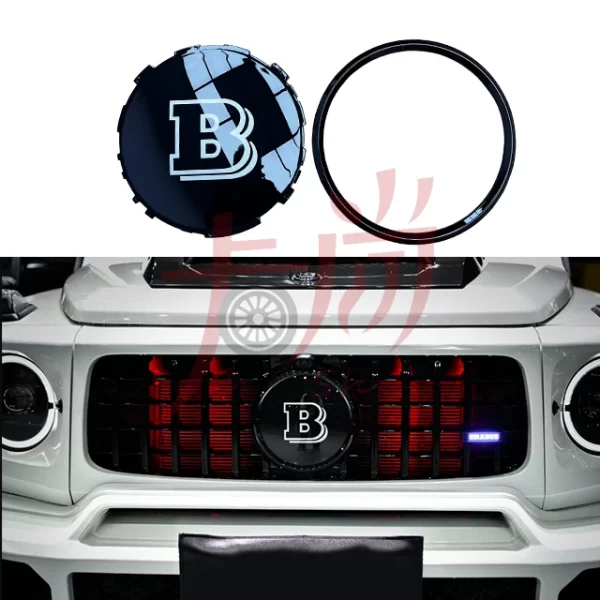 Applicable to Benzz Big G, G-Class,  W464 Babos Logo, Equipped with a Grille Illuminated Logo, All Babos Logos on the Vehicle - Image 2