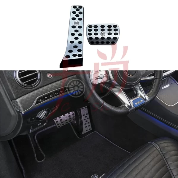 Applicable to Benzz Big G G-Class Accelerator Brake Pedal W464 G350 G500 G63 Pedal Interior Decoration Modification - Image 2