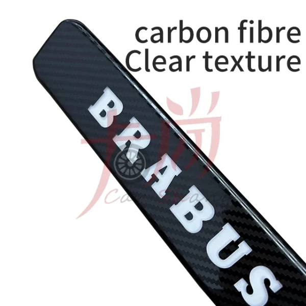 Applicable to Benzz G Class Big G W464 G-class Carbon Fiber Patterned Welcome Pedal W463A G350 G500 G63 Threshold Strip - Image 3