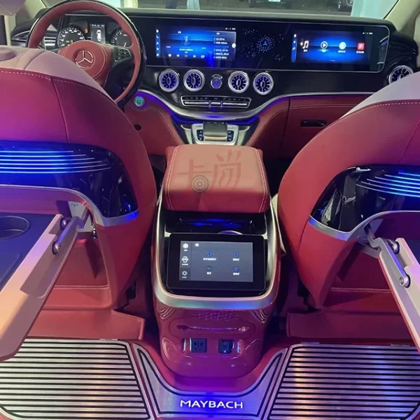 Applicable to Benz Vito V260 W447  Armrest Box Central Storage Box with Wireless Charging Touch Screen Armrest Box Modification - Image 2