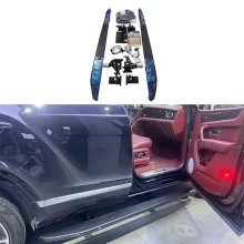 Applicable to Bentleyy Bentayga Carbon Fiber Intelligent Electric Pedal, Anti slip Automatic Telescopic Pedal