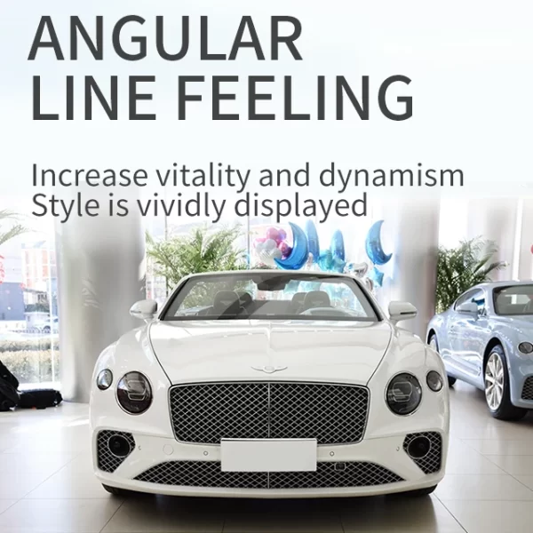 Applicable to Bentleyy 12-15 Continental GTupgrade 16-19 Front and Rear Bar Assembly Grille Modification  Old Model to New Model - Image 3