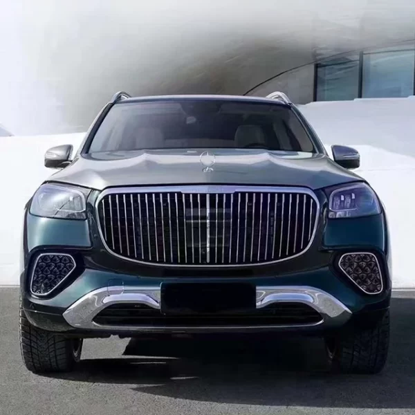 Applicable to Benzz 20-24 GLS Upgraded Maybach X167 Body Kit Front Bumper and Rear Bumper Grille Modification - Image 2