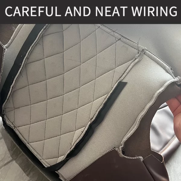Land Cruiser Lc200 Full Car Seat Leather Cover Interior Upgrade and Modification - Image 5