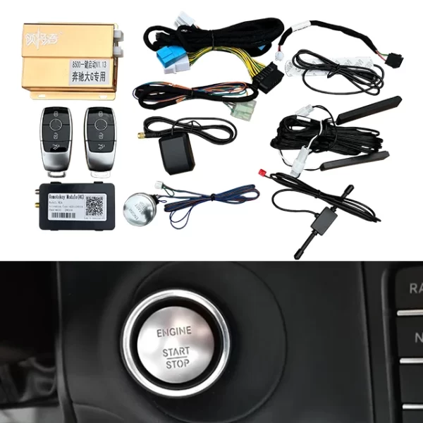Mercedes Benzz Big G One-click Start Smart Upgrade One-click Start Stop Mobile Phone On-board Control Intelligent Module G Class - Image 2