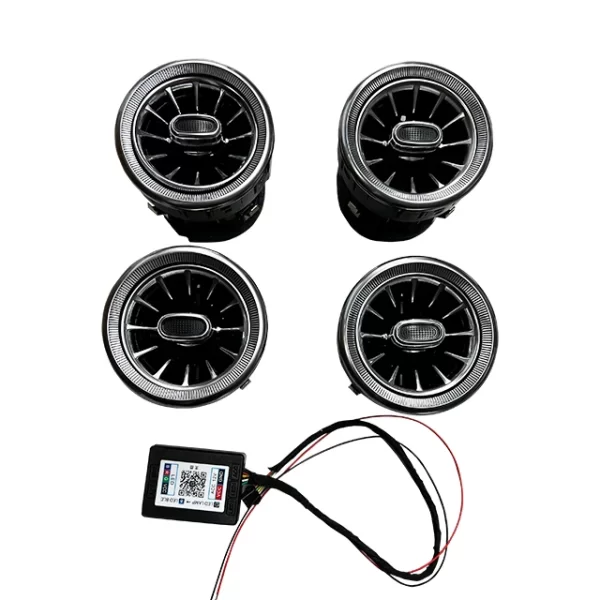 air Conditioner air Outlet vortex Turbine Fan air Outlet With Atmosphere Lamp for Vito V250 V260 W447 V-Class - Image 2
