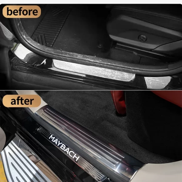 Mercedes-Benzz GLS Built-in Doorsill protection Strip New Welcome Pedal GLS X167 Maybach Threshold Strip - Image 3