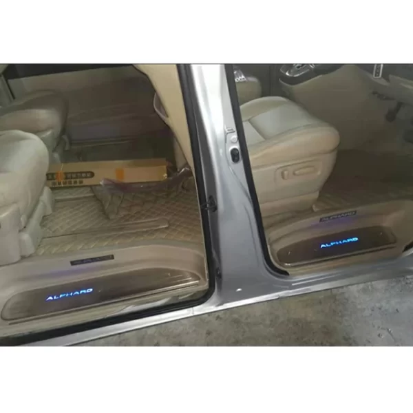 Applicable to 03-07 Elfa Threshold bar Welcome Pedal 10 Series ALPHARD Illuminated Welcome Pedal - Image 5
