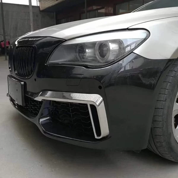 BMWw 7-series 09-12 Model F02 Upgraded New M Grid Front Bumper and Tailpipe Body Kit - Image 3