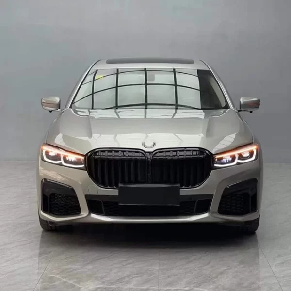 BMWw 7-series G11/12 (16-18) Upgraded 19-22 Surround Kit Front and Rear Bumper Assembly Headlamp Tail Lamp Rear Lip Original Bo - Image 3