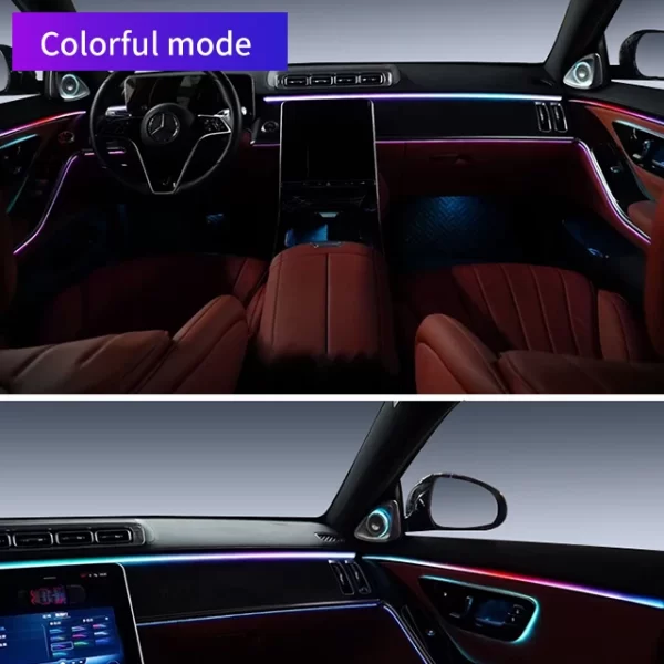 Mercedes Benzz S-Class W223 Active Atmosphere Lamp Interior Atmosphere Lamp Factory W223 Taomu Interior Modification - Image 4