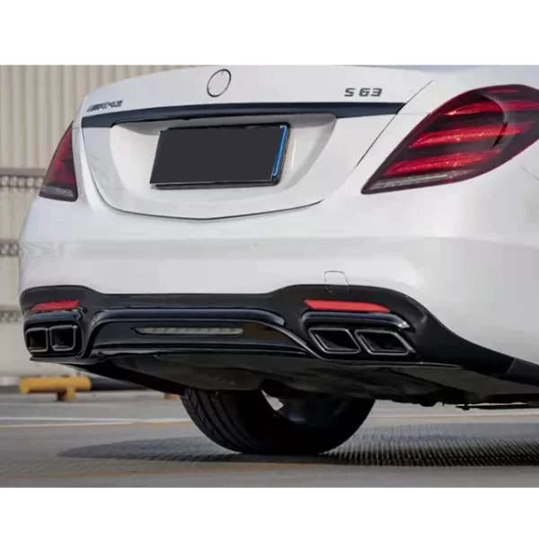 Upgrade S63 AMG W222 Bodykit Front Rear Bumper for Mercedes W222 Benzz S Class 2014-2020 W222 Body Kit Grille Grill - Image 5