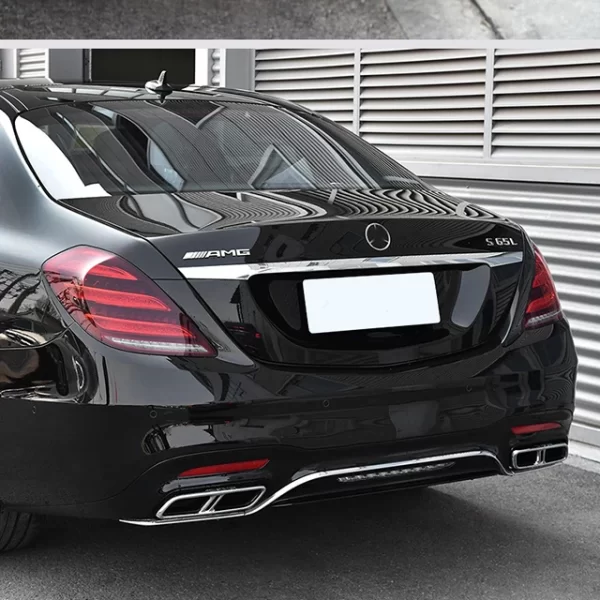 Mercedes W222 Mercedes Benzz S-class Old Upgrade New 14-20 Modified AMGS65 Surround Body Kit Front Bumper Rear Bumper Grille - Image 5
