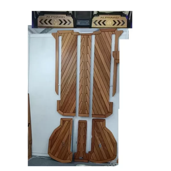 Xus LM South American Teak Flooring Marine Solid Wood Flooring Automotive Interior Floor Mats for 30 Series Hard Vellfire
