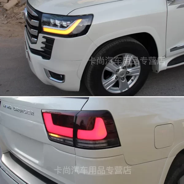 LC200 08-20 Upgrade 22  High Quality Upgrade Facelift Body Kit for Land Cruiser LC200  Upgrade to  LC300 - Image 3