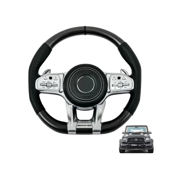 Steering Wheel Assembly Upgrade New Carbon Fiber Old to New  G Class AMG G500 G63 G350 G55 G65  W463 W464 G350