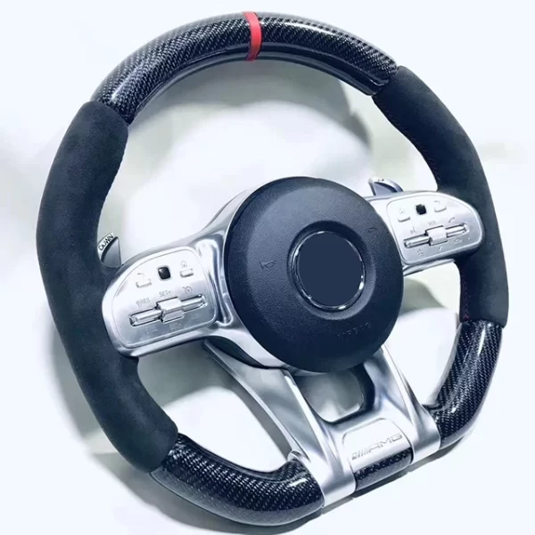 Steering Wheel Assembly Upgrade New Carbon Fiber Old to New  G Class AMG G500 G63 G350 G55 G65  W463 W464 G350 - Image 2