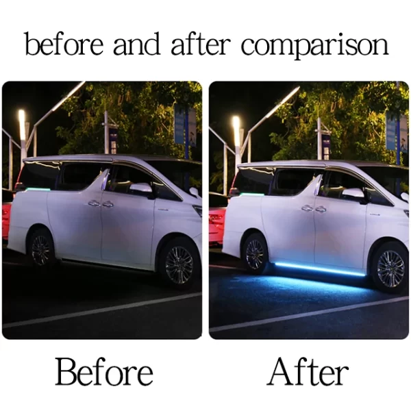 Side Skirt Lamp Vellfire Chassis Lighting Lamp Welcome Atmosphere Lamp Modification  30 Series Alphard - Image 2