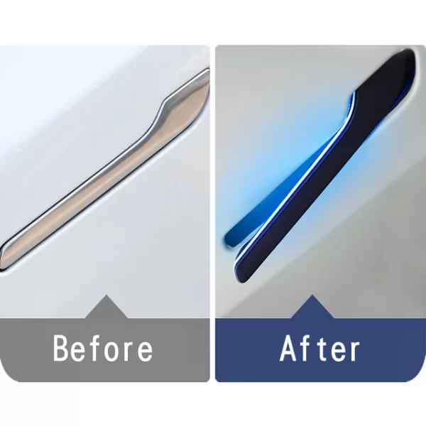 Electric Door Handle Intelligent Luminous Door Handle Refitting Door Handle for  Model 3 Model Y - Image 2