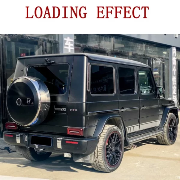 G Class Upgrade Facelift with Large Surround Front&rear bar Hood Headlamp Car Accessories for G350g500g550 Upgrade to G63 / G65 - Image 4