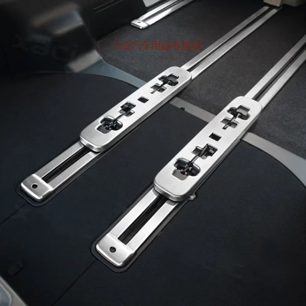 2015-2022 Car Accessories Noble Decoration Seat Floor Track Trim Fit for Toyota Alphard Vellfire - Image 5